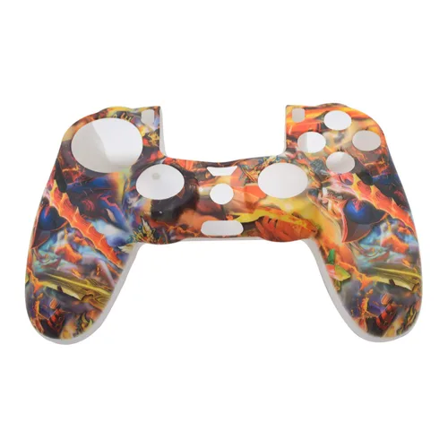Vista 5 de Hikfly PS4 Controller Grip, Skin Silicone Gel Controller Cover Case Protector Compatible for PS4PS4 SlimPS4 Pro Controller