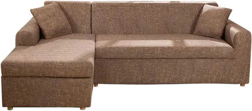 Vista 28 de MIFXIN Fundas de sofá modulares en forma de L, 2 piezas, elásticas tipo L, para sofá o sillón, protector de muebles para sala de estar, mascotas