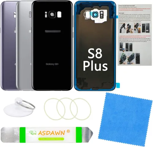 Vista 47 de Para Galaxy Note 8 SM-N950 All Carriers Reemplazo de cristal del panel Cinta preinstalada + lente de cámara preinstalada + kit de herramientas