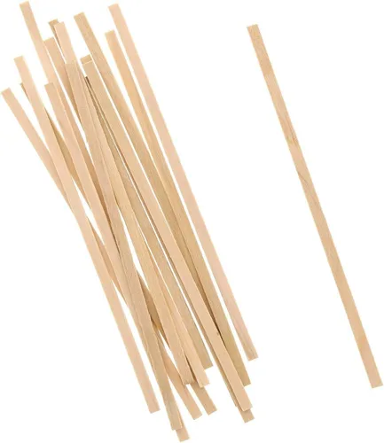 Vista 4 de Royal 1000 agitadores de madera para bebidas de café, 5.5 pulgadas, paquete de 2