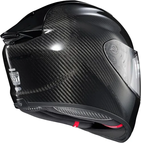 Vista 4 de ScorpionEXO ST1400 EVO Fibra de Carbono Casco Integral Deportivo de Turismo para Motocicleta de Calle - Bolsillos para Altavoces Preparado