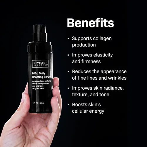 Vista 3 de Revision Skincare D·E·J Daily Boosting Serum™, suero antienvejecimiento, reduce las arrugas, apoya la firmeza de la piel y la elasticidad de la piel