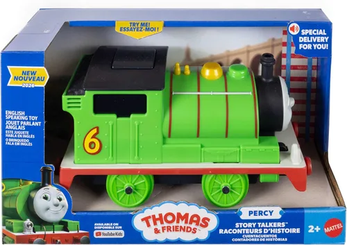 Vista 7 de Thomas & Friends by Fisher-Price Large-Scale Talking Percy Engine