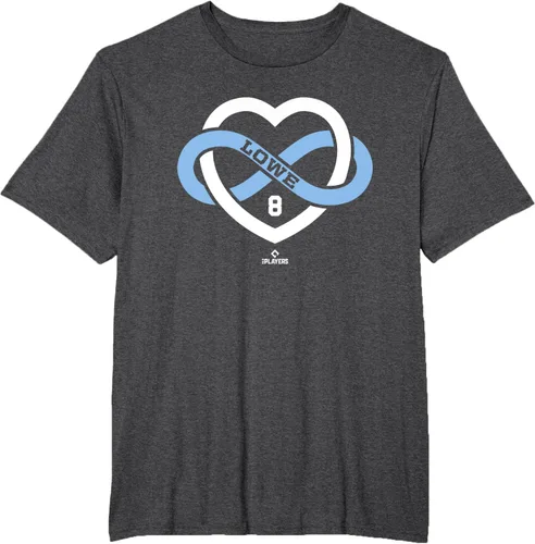 Vista 22 de Camiseta Infinite Love Brandon Lowe Tampa Bay MLBPA, Negro