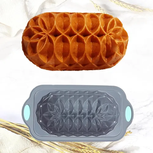 Vista 7 de Molde de silicona de 4 piezas para hornear pan, molde antiadherente para horno de cocina, perfecto para pan de plátano, pan de sándwich, pastel