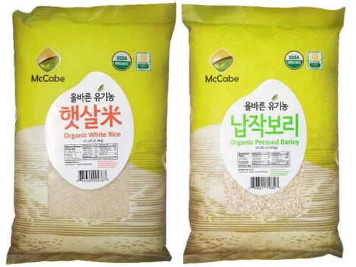 Vista 3 de McCabe Paquete de arroz orgánico de 12 libras (arroz blanco + 8 granos mixtos), certificado orgánico USDA y CCOF