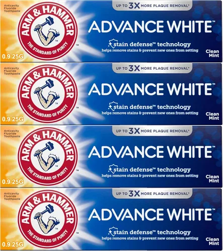 Vista 13 de Arm & Hammer Advance Pasta de dientes blanca, 0.9 onzas (paquete de 3)