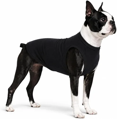 Vista 8 de Ropa para mascotas 2018, ropa para perros, camiseta en blanco, chalecos para perros pequeños, medianos y grandes, 100% algodón, chaleco de verano