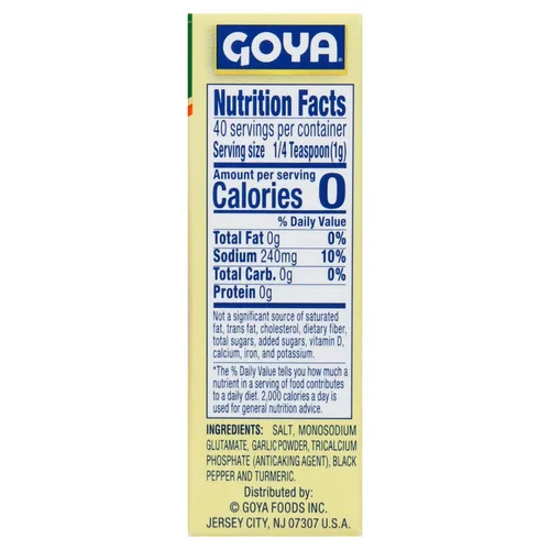 Vista 2 de Goya Alimentos para ensaladas y condimentos vegetales, 1.41 onzas (paquete de 24)