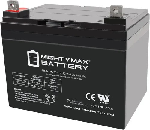 Vista 10 de Mighty Max Battery ML26-12 12 volt 26 Ah T3 Terminal - Batería de ácido de plomo sellada, producto