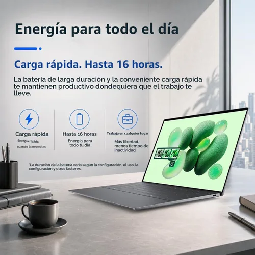 Vista 2 de Dell XPS 13 9345 Laptop, 13.4" 3K OLED Touchscreen, X Elite, 32GB, 1TB SSD