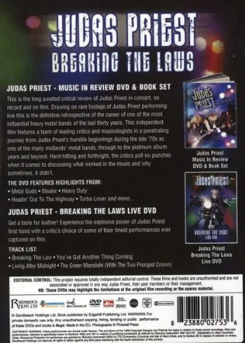Vista 2 de Judas Priest Breaking the Laws Collectors Limited Edition