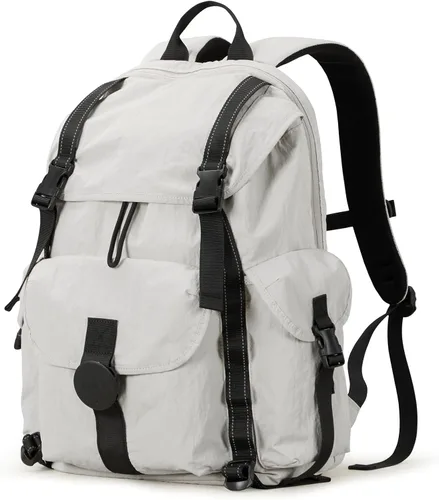 Vista 11 de Mochila de viaje mixi, mochila de cabina, mochila para laptop, aprobada para vuelos, mochila ligera para senderismo, mochila de negocios al aire