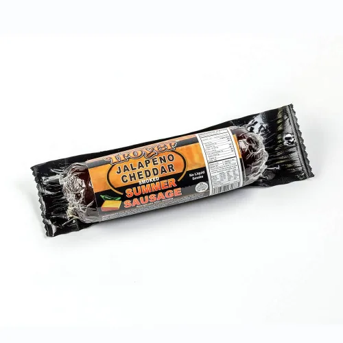 Vista 4 de Salchicha de verano Jalapeño Cheddar de Amish Country Slice and Enjoy Pack de 2