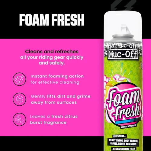Vista 9 de Muc-Off - Espuma MOX-199 Fresh, Verde, 13.5 fl oz