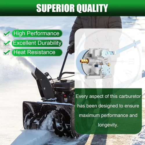 Vista 5 de Carburador compatible con Tecumseh 631068A 631068B 631827 632208 632589 632615 H25-H50 Craftsman Edger 3.5HP Motor cortacésped Tiller Chipper 13147