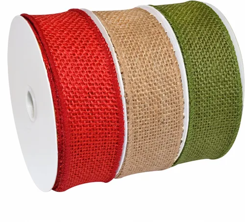 Vista 13 de Morex Ribbon - Cinta de arpillera con alambre