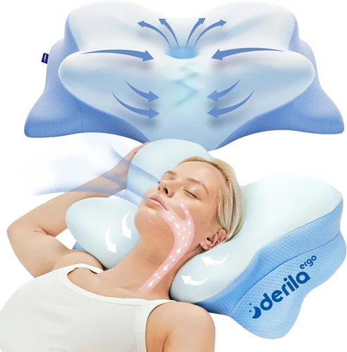 Vista 10 de Derila Ergo - Funda de almohada térmica para almohada cervical