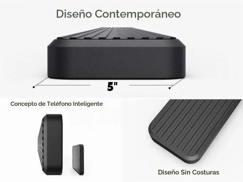 Vista 3 de APS Estribos (barras laterales escalones laterales barras de escalón) compatibles con Dodge Durango 2011-2026 de 4 puertas