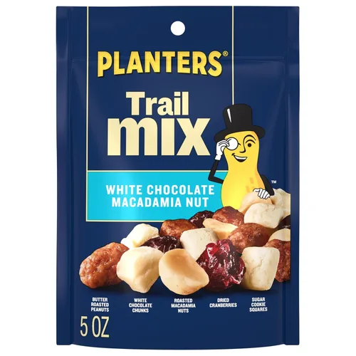Vista 5 de Macetero Trail Mix, frutos secos, semillas y arándanos, bolsas de 6 onzas (paquete de 12)