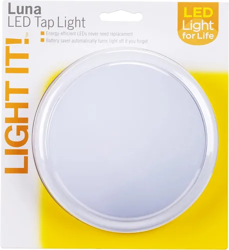 Vista 6 de LIGHT IT! by Fulcrum, 30302-308 Luna Luz LED de Toque, Blanco, Paquete Individual