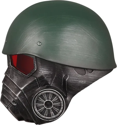 Vista 5 de Casco Ranger Fall Power Armor para cosplay, de lujo, máscara de Halloween, accesorio coleccionable