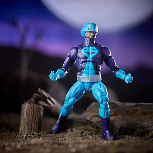 Vista 7 de Marvel Legends Series Rock Python - Figura de acción coleccionable de 6 pulgadas para niños de 6 años de edad con figurita Build-A-Figurepiece