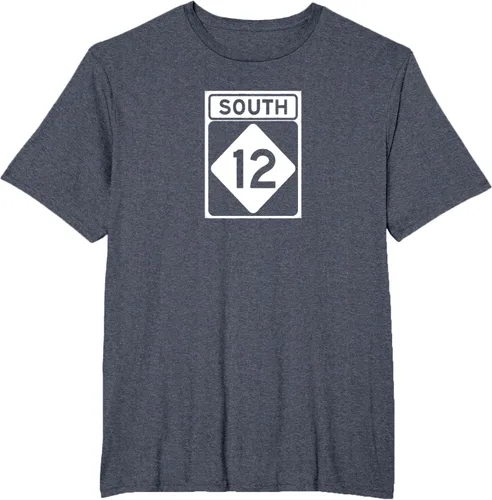 Vista 92 de Highway 12 South NC Outer Banks North Carolina Hwy - Camiseta, Negro, S