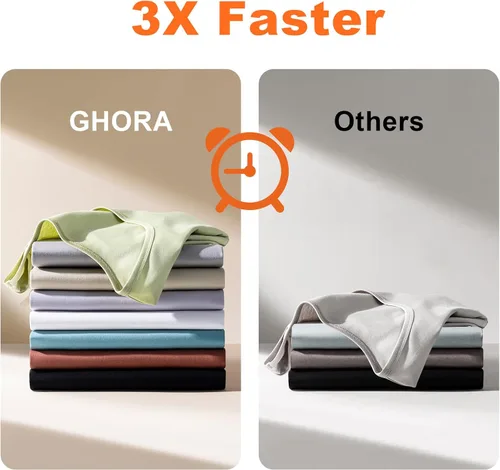 Vista 5 de GHORA Vaporizador al vacío para ropa, 3500 Pa, vaporizador de mano de succión fuerte, vaporizador portátil de viaje y plancha de doble modo