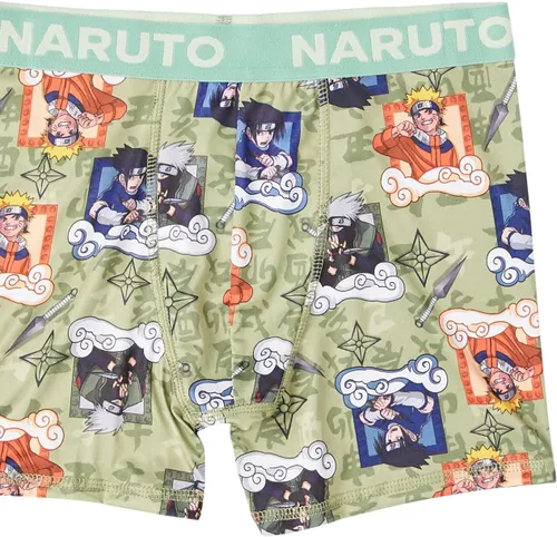 Vista 4 de Naruto Boys' Tienda Exclusive 7-Pack Athletic Boxer Briefs in Sizes 4, 6, 8, 10 and 12