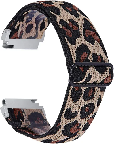 Vista 9 de RuenTech Correa elástica para reloj compatible con Amazfit Bip 3/Bip 3 Pro/Bip Lite/Bip S/Bip U/Pop, correas ajustables de nailon elástico de 0.787