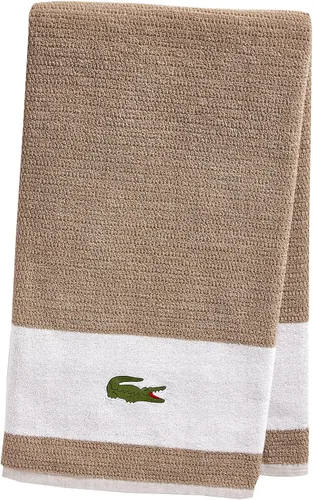 Vista 10 de Lacoste Match - Toalla de baño, 100% algodón, 600 GSM, 30 x 52 pulgadas, acantilado