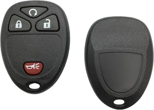 Vista 7 de Funda de Repuesto para Llavero de Coche con Control Remoto Compatible con Buick/Chevy Avalanche Equinox Express Silverado Traverse/GMC