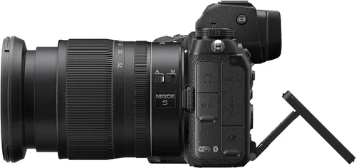 Vista 3 de Nikon Z 7II con lente de zoom Cámara de fotogramas completos sin espejo de ultra alta resolución para fotos/vídeos con lente de 24-70 mm f/4