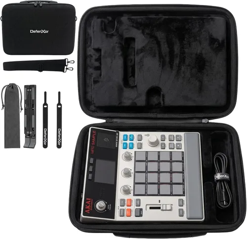 Vista 7 de MPC Sample Case para Akai Professional, carcasa rígida con Gris