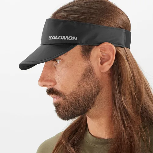 Vista 2 de Salomon Visera cruzada estándar - OSFA negra profunda, talla única