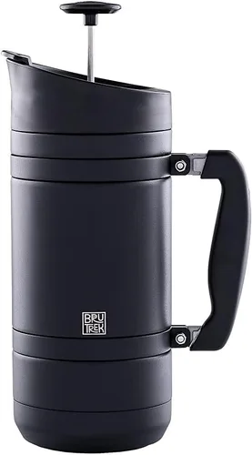 Vista 13 de BruTrek de Planetary Design BaseCamp French Press 32 onzas líquidas - Obsidiana
