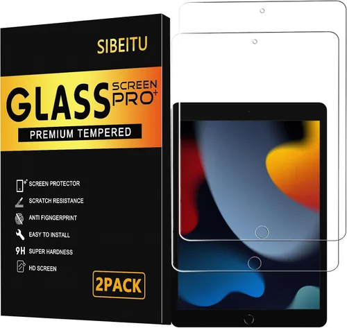 Vista 15 de SIBEITU Protector de pantalla para iPad Mini 5/4ª generación, dureza 9H, protector de película de vidrio templado de 7.9 pulgadas (paquete de 2)