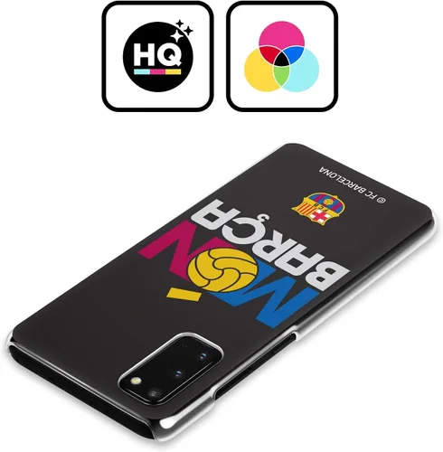 Vista 2 de Head Case Designs Funda rígida con licencia oficial del FC Barcelona Mon Barca Campions compatible con Samsung Galaxy S20 FE / 5G