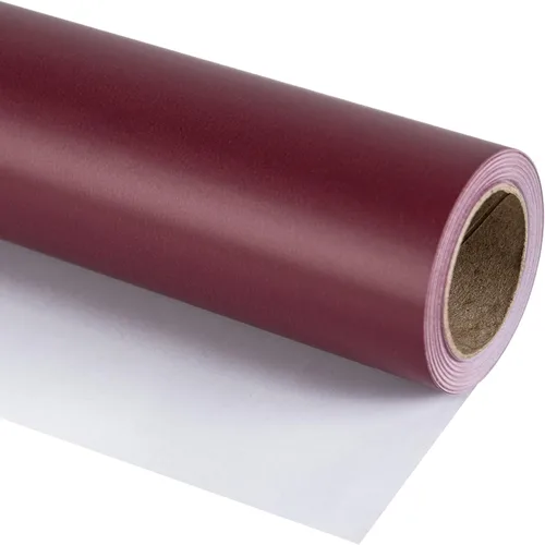 Vista 39 de RUSPEPA Papel de regalo negro de color sólido, mini rollo, para bodas, cumpleaños, fiestas, felicitaciones y vacaciones, 17 pulgadas x 32.8 pies