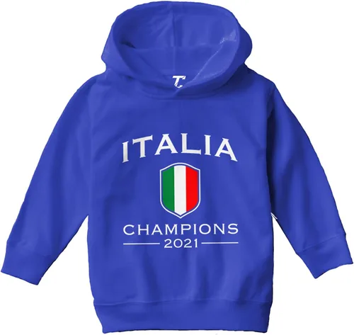 Vista 2 de Italia 2021 Champions - Sudadera de forro polar para niños y jóvenes
