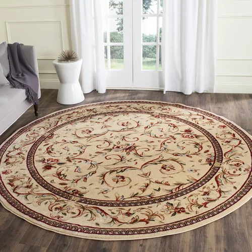 Vista 6 de SAFAVIEH Lyndhurst Collection - Alfombra para pasillo, 2 pies 3 pulgadas x 6 pies, marfil y marfil, diseño tradicional oriental, no desprende pelusa