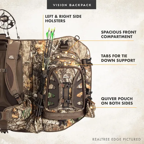 Vista 4 de Insights Hunting de frogg toggs - El Vision Bow Pack, Mochila de Camuflaje, Elementos Sólidos Marrón Solid Elements Marrón