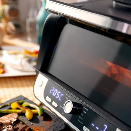 Vista 10 de Freidora de Aire con Grill, Accesorios y Recetario InnovaGoods Fryinn 12-in-1 6000 Negro Acero 3400 W 6 L