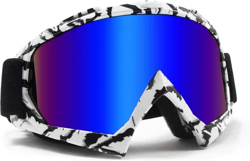 Vista 9 de Gafas de motocross - Gafas para motocicleta de tierra para hombres, mujeres y jóvenes - MX para todoterreno, conducción en pistas y carreras