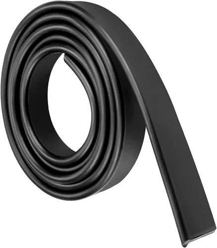 Vista 6 de Escobilla de goma de silicona de repuesto para puertas de ducha, ventanas, limpieza de vidrio, 41 pulgadas Blanco