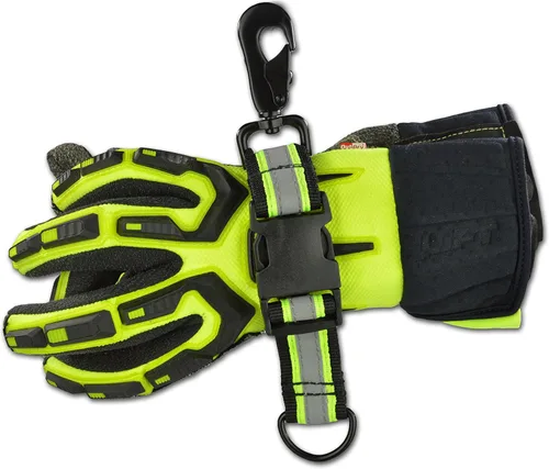 Vista 3 de Lightning X - Correa de guantes de nailon balístico resistente, tamaño ajustable, cinta reflectante para acceso rápido