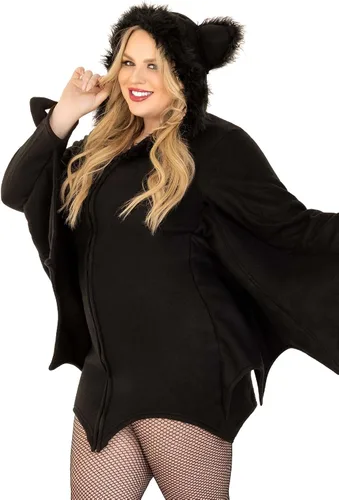 Vista 3 de Leg Avenue Womens Cozy Bat Adult Costume