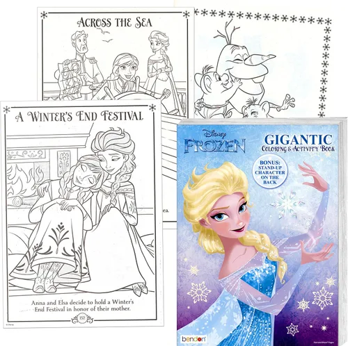 Vista 2 de Bendon Frozen - Libro para colorear y hacer actividades (Libro para colorear)