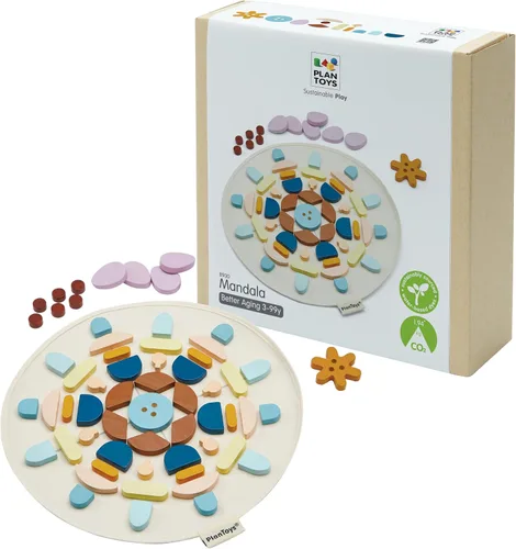 Vista 10 de PlanToys Construir una cara (8903) face pieces, sensory toys, girls, boys, emotional expression, creative fine motor gift preschool learning